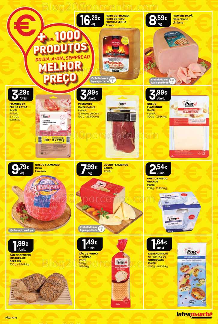 Antevisão Folheto INTERMARCHÉ Especial Poupança - 4 setembro a 1 outubro