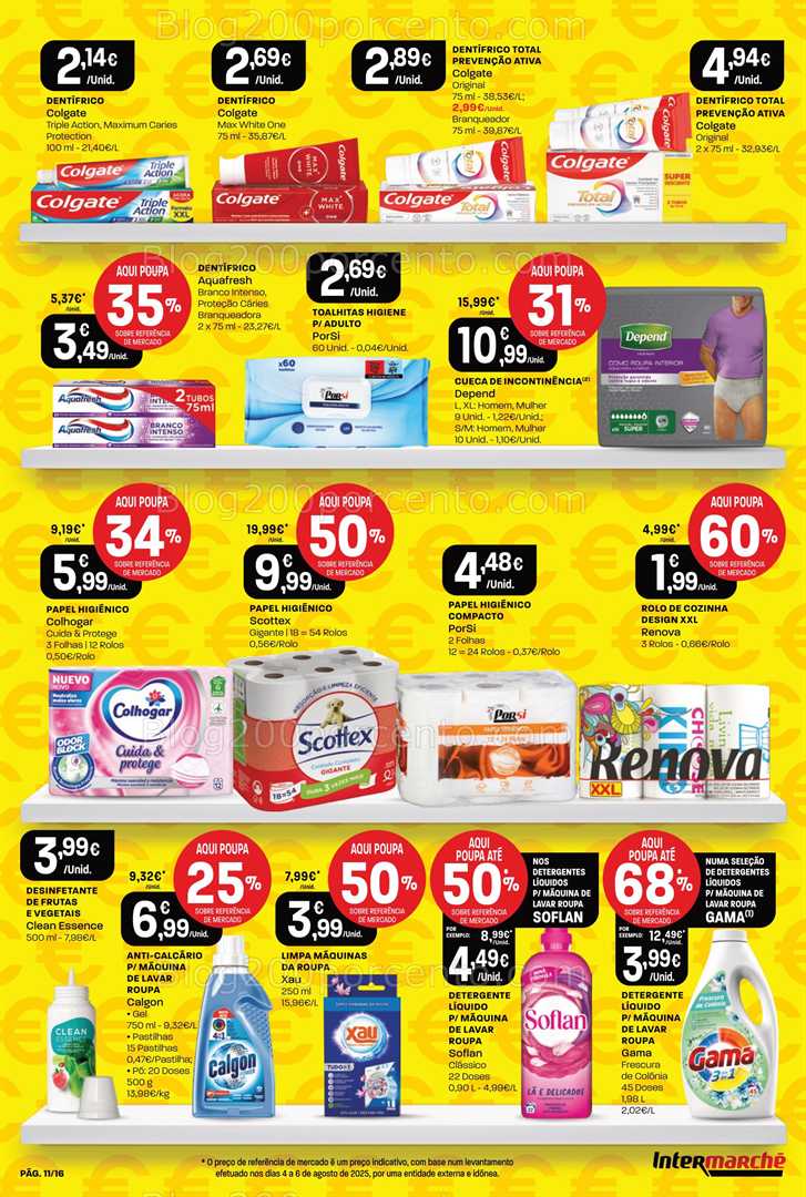 Antevisão Folheto INTERMARCHÉ Especial Poupança - 4 setembro a 1 outubro