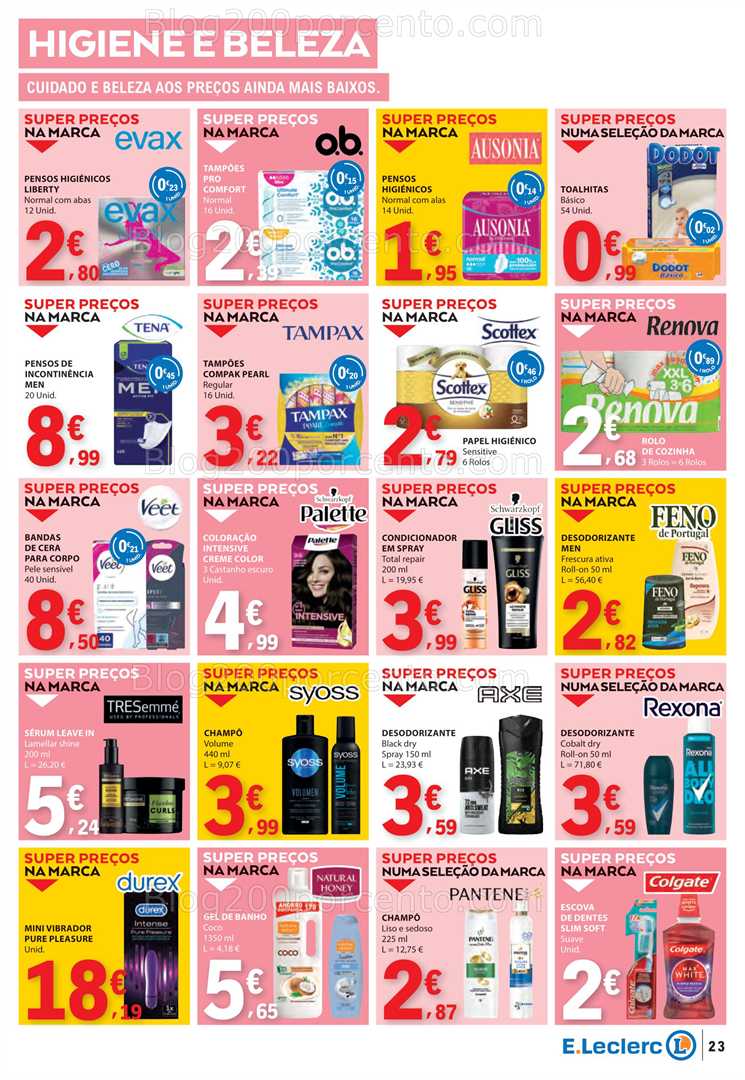 Antevisão Folheto E-LECLERC Promoções de 4 a 10 setembro