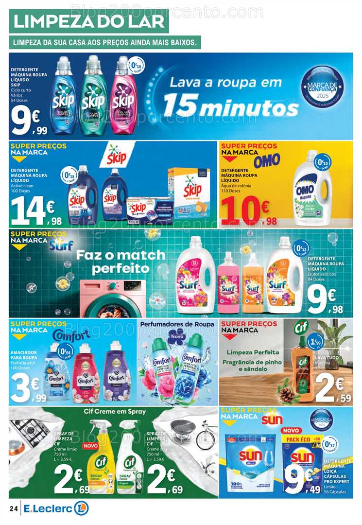 Antevisão Folheto E-LECLERC Promoções de 4 a 10 setembro