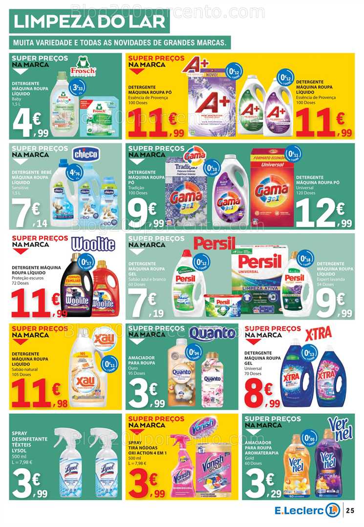 Antevisão Folheto E-LECLERC Promoções de 4 a 10 setembro