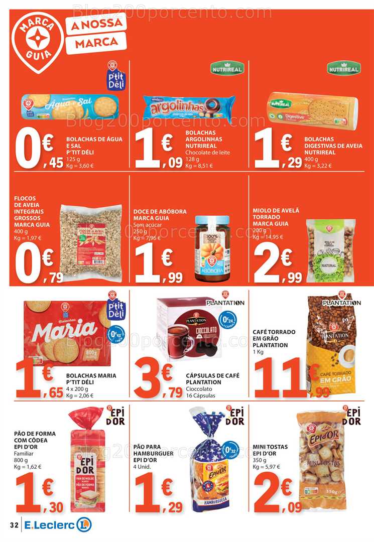 Antevisão Folheto E-LECLERC Promoções de 4 a 10 setembro