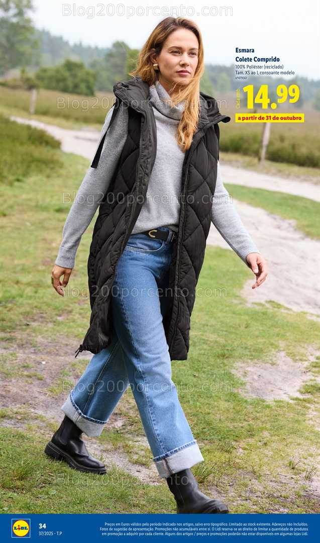 Antevisão Folheto LIDL Moda Outono Promoções a partir de 8 setembro