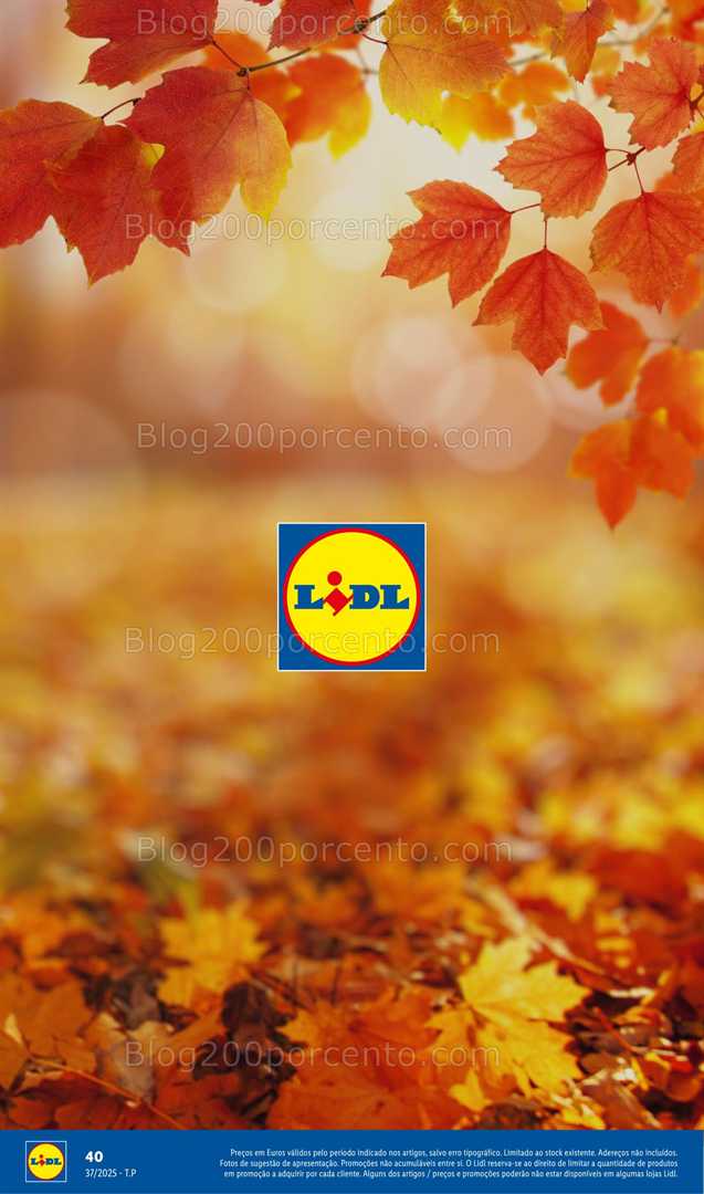 Antevisão Folheto LIDL Moda Outono Promoções a partir de 8 setembro