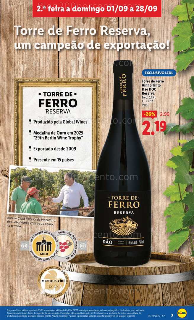 Antevisão Folheto LIDL Especial Sabores Nacionais Promoções de 1 a 28 setembro