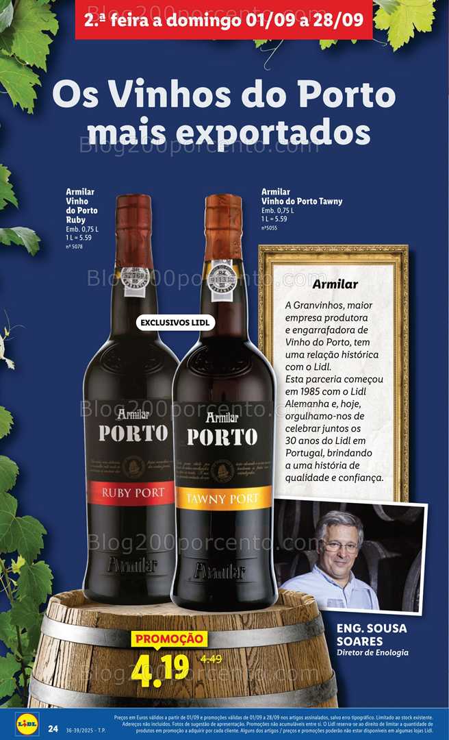 Antevisão Folheto LIDL Especial Sabores Nacionais Promoções de 1 a 28 setembro