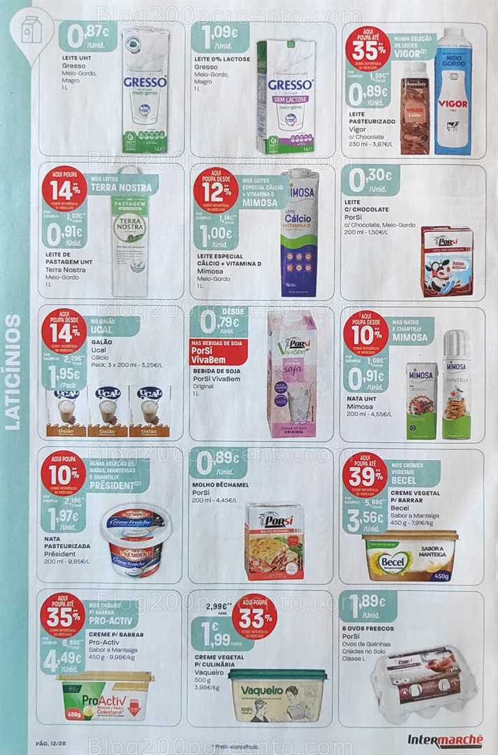 Antevisão Folheto INTERMARCHÉ Promoções de 11 a 17 setembro