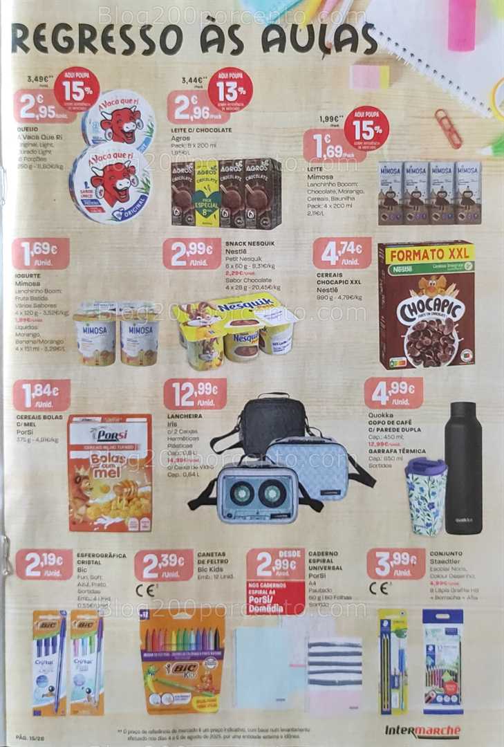 Antevisão Folheto INTERMARCHÉ Promoções de 11 a 17 setembro