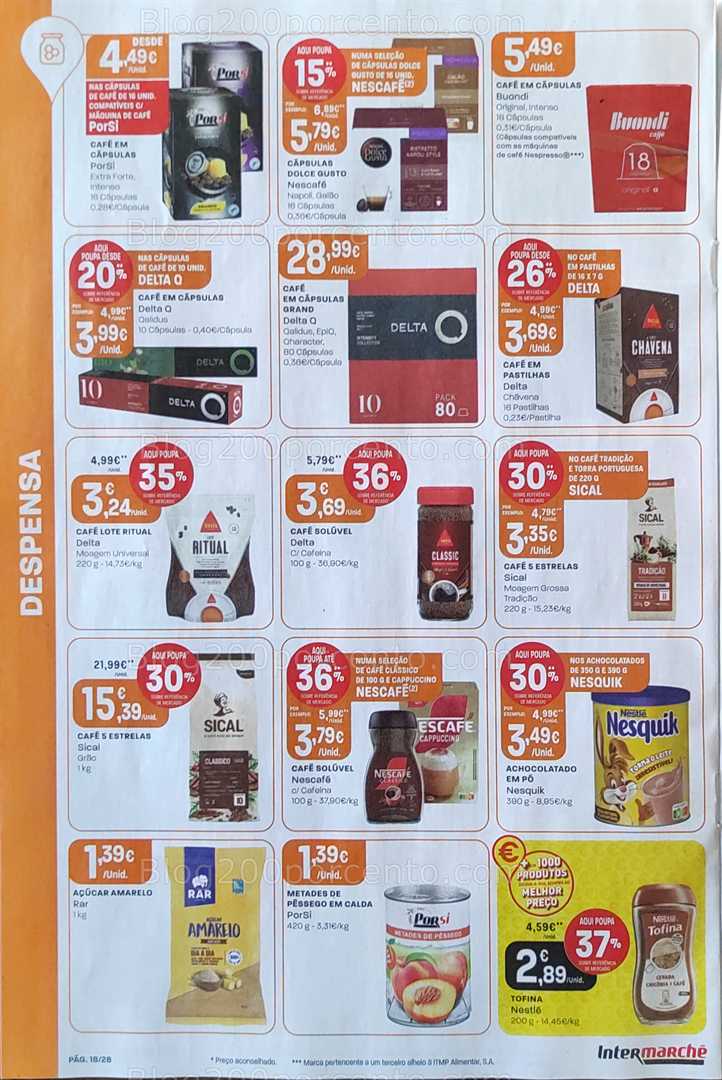 Antevisão Folheto INTERMARCHÉ Promoções de 11 a 17 setembro