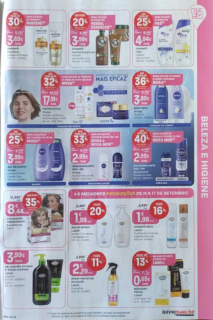 Antevisão Folheto INTERMARCHÉ Promoções de 11 a 17 setembro