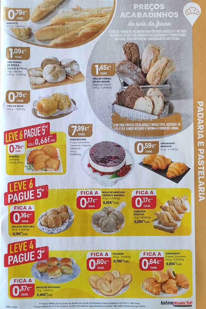 Antevisão Folheto INTERMARCHÉ Promoções de 11 a 17 setembro