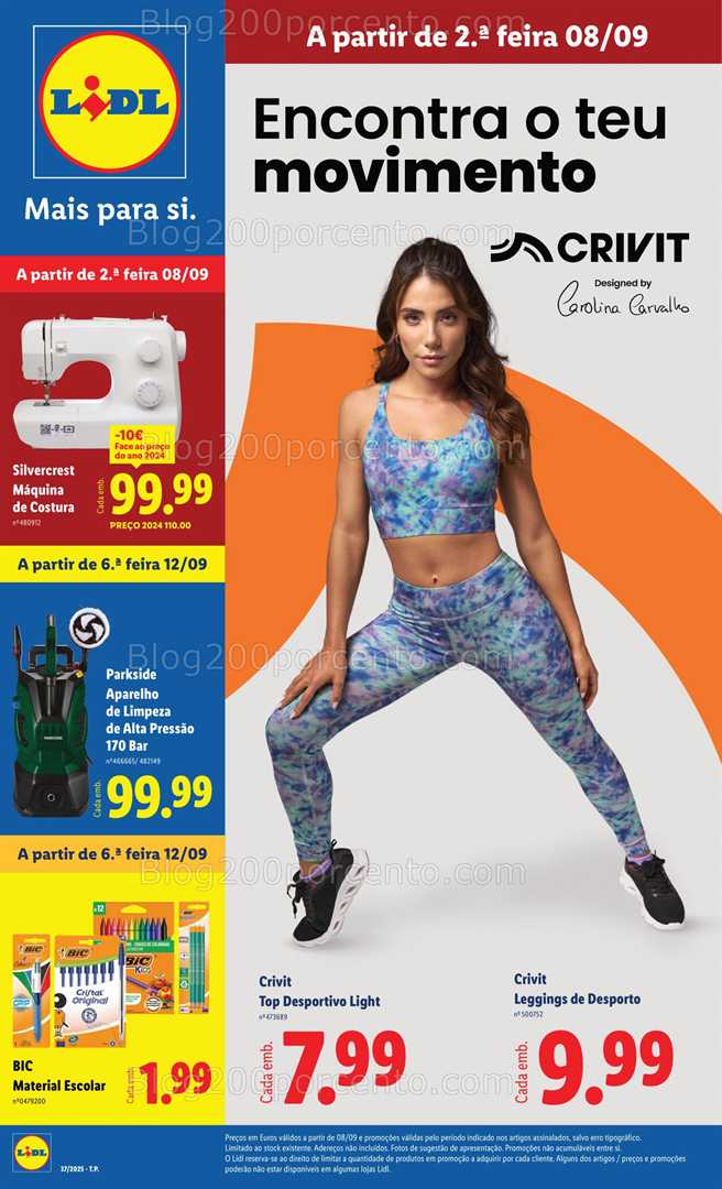 Antevisão Folheto LIDL Bazar Promoções de 8 a 18 setembro - Edição Digital