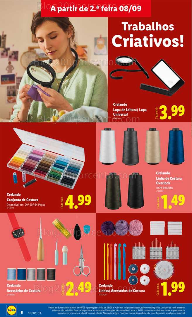 Antevisão Folheto LIDL Bazar Promoções de 8 a 18 setembro - Edição Digital