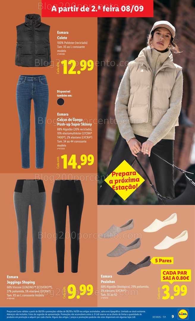 Antevisão Folheto LIDL Bazar Promoções de 8 a 18 setembro - Edição Digital