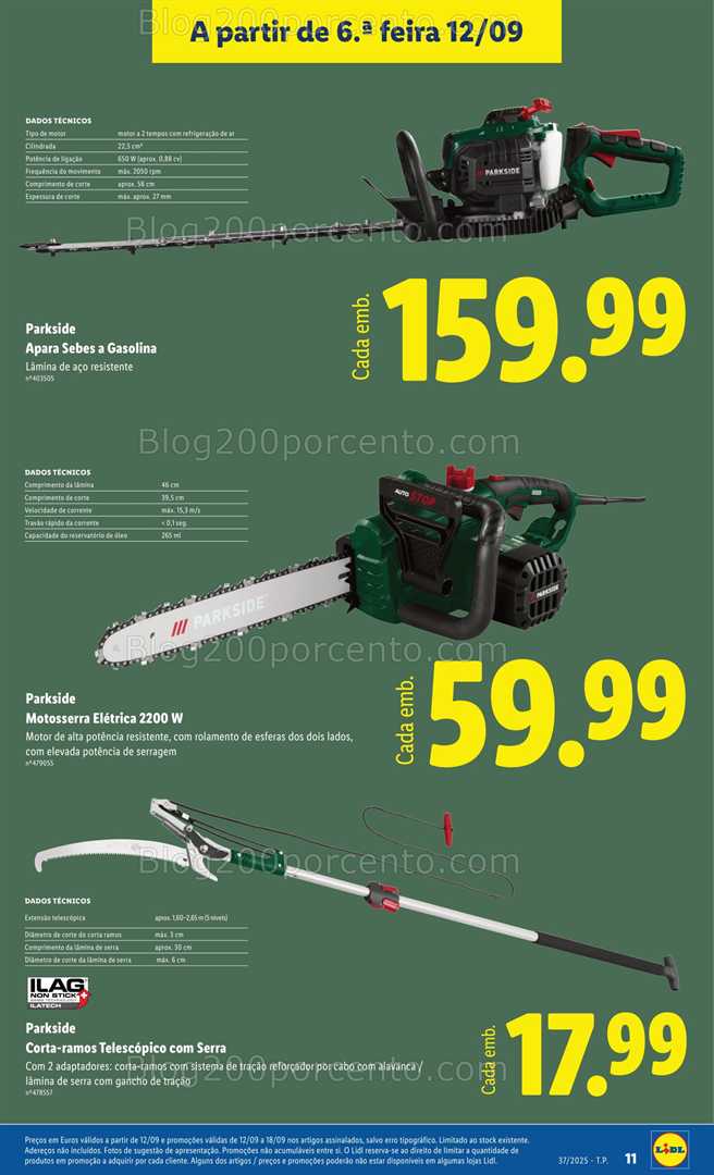 Antevisão Folheto LIDL Bazar Promoções de 8 a 18 setembro - Edição Digital
