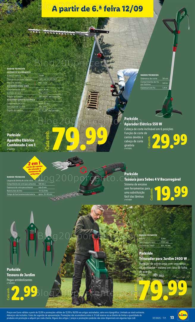 Antevisão Folheto LIDL Bazar Promoções de 8 a 18 setembro - Edição Digital