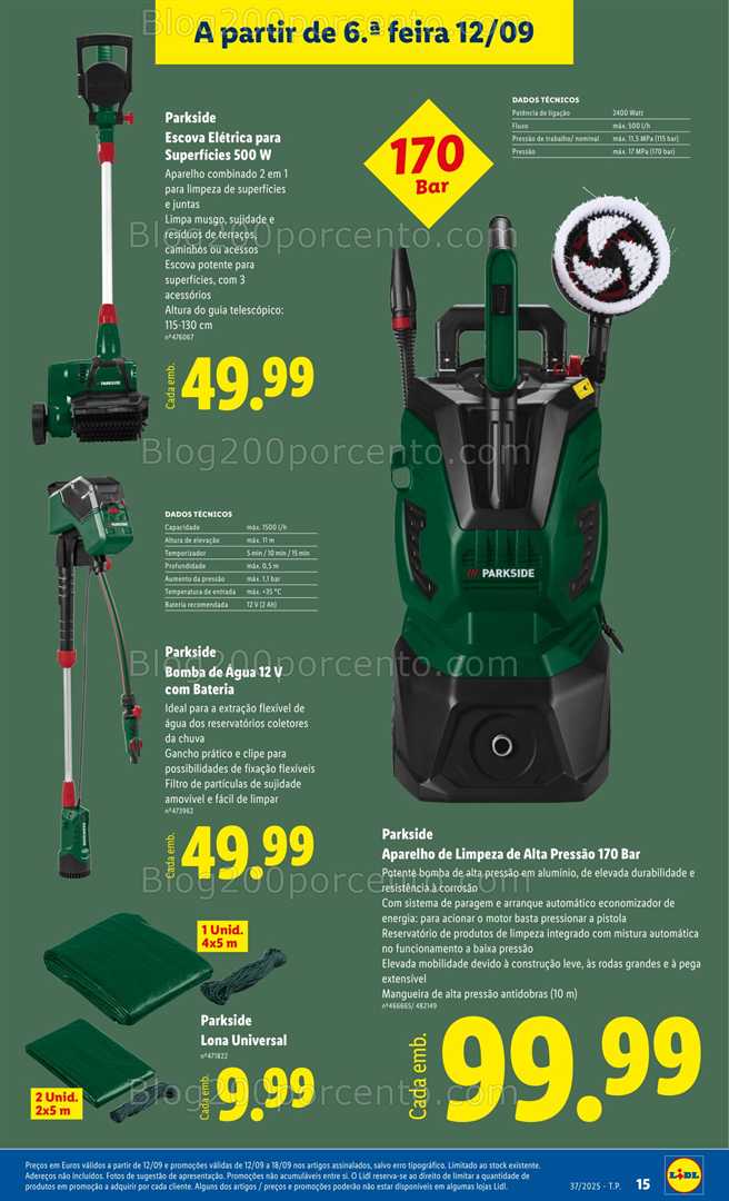 Antevisão Folheto LIDL Bazar Promoções de 8 a 18 setembro - Edição Digital