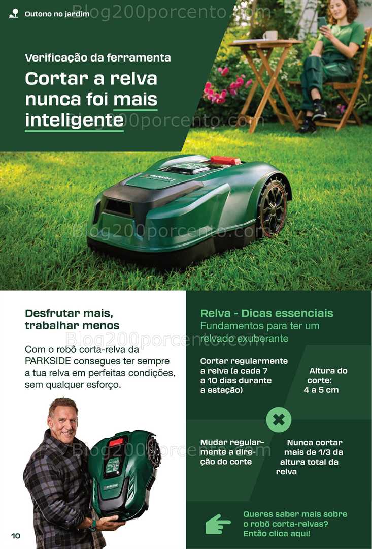Antevisão Folheto LIDL Parkside Outono Promoções até 2 dezembro