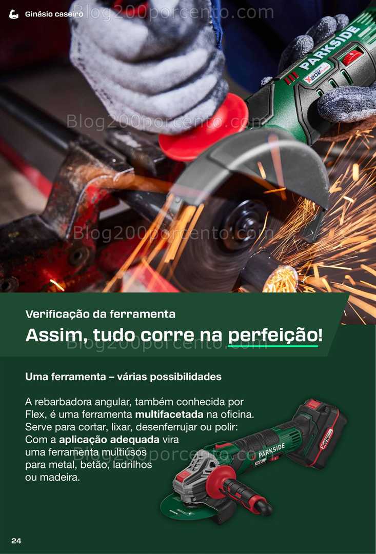 Antevisão Folheto LIDL Parkside Outono Promoções até 2 dezembro
