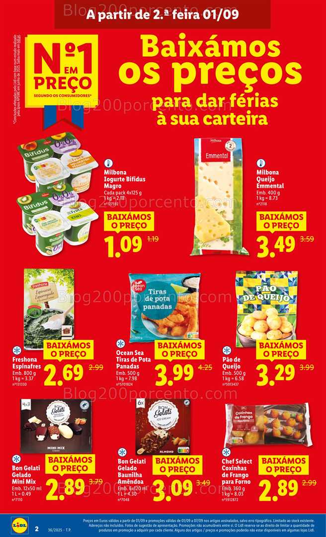 Antevisão Folheto LIDL Promoções de 1 a 7 setembro