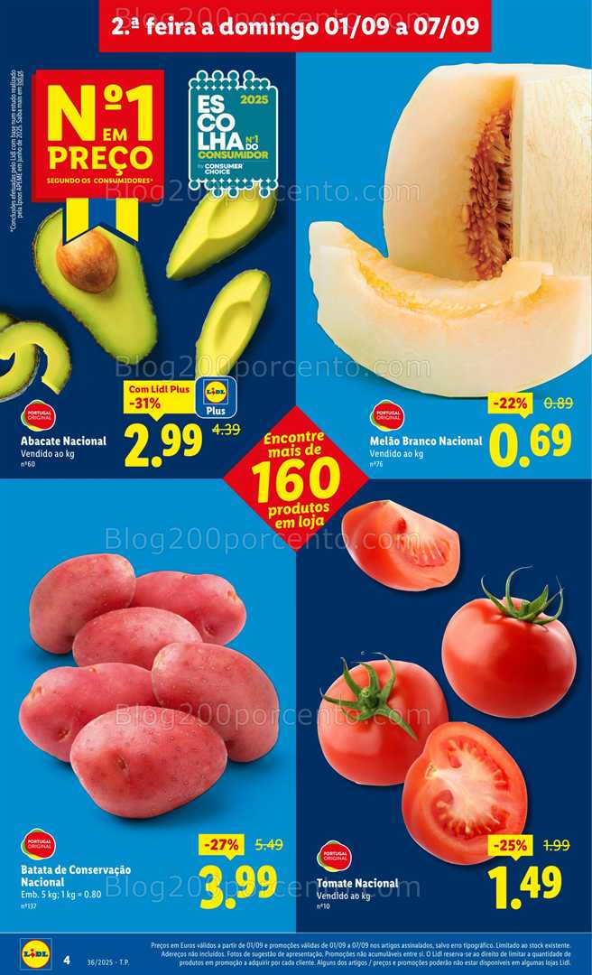 Antevisão Folheto LIDL Promoções de 1 a 7 setembro