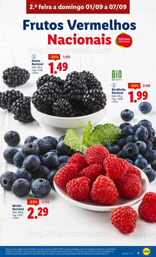 Antevisão Folheto LIDL Promoções de 1 a 7 setembro