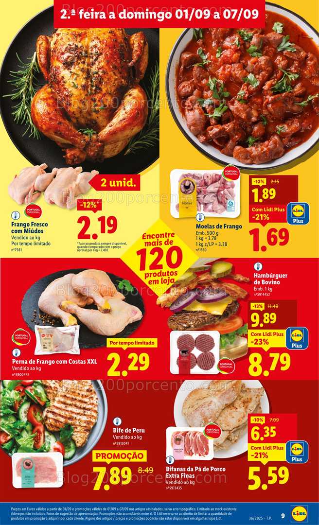 Antevisão Folheto LIDL Promoções de 1 a 7 setembro