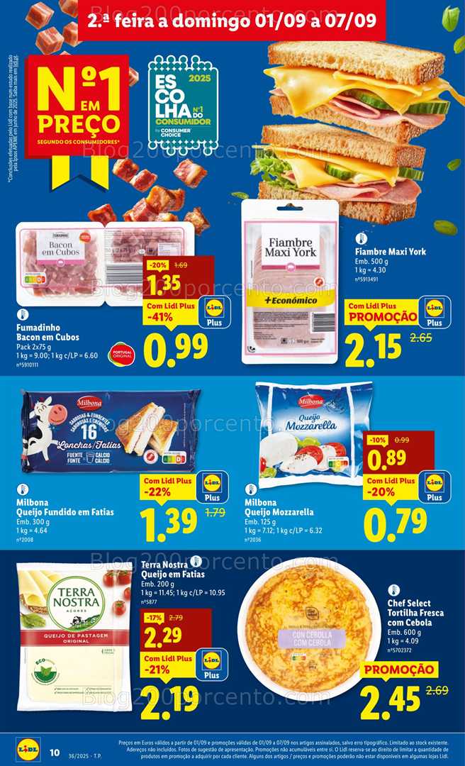 Antevisão Folheto LIDL Promoções de 1 a 7 setembro