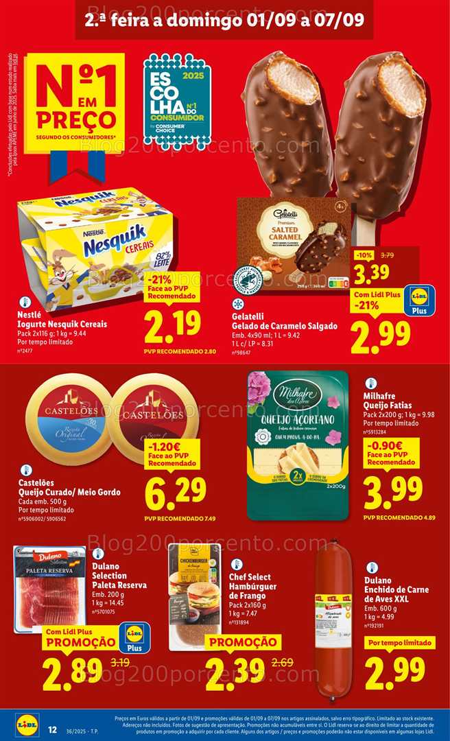 Antevisão Folheto LIDL Promoções de 1 a 7 setembro