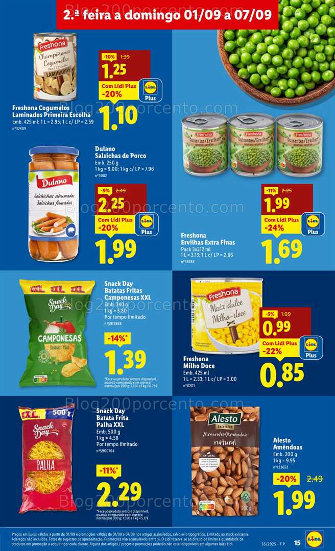 Antevisão Folheto LIDL Promoções de 1 a 7 setembro