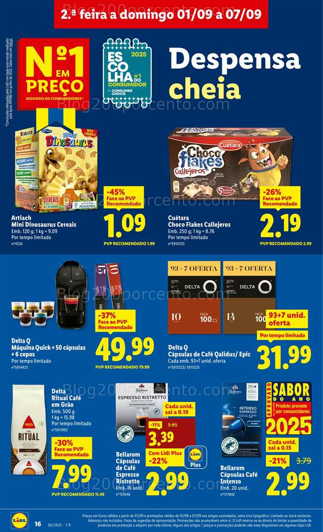 Antevisão Folheto LIDL Promoções de 1 a 7 setembro