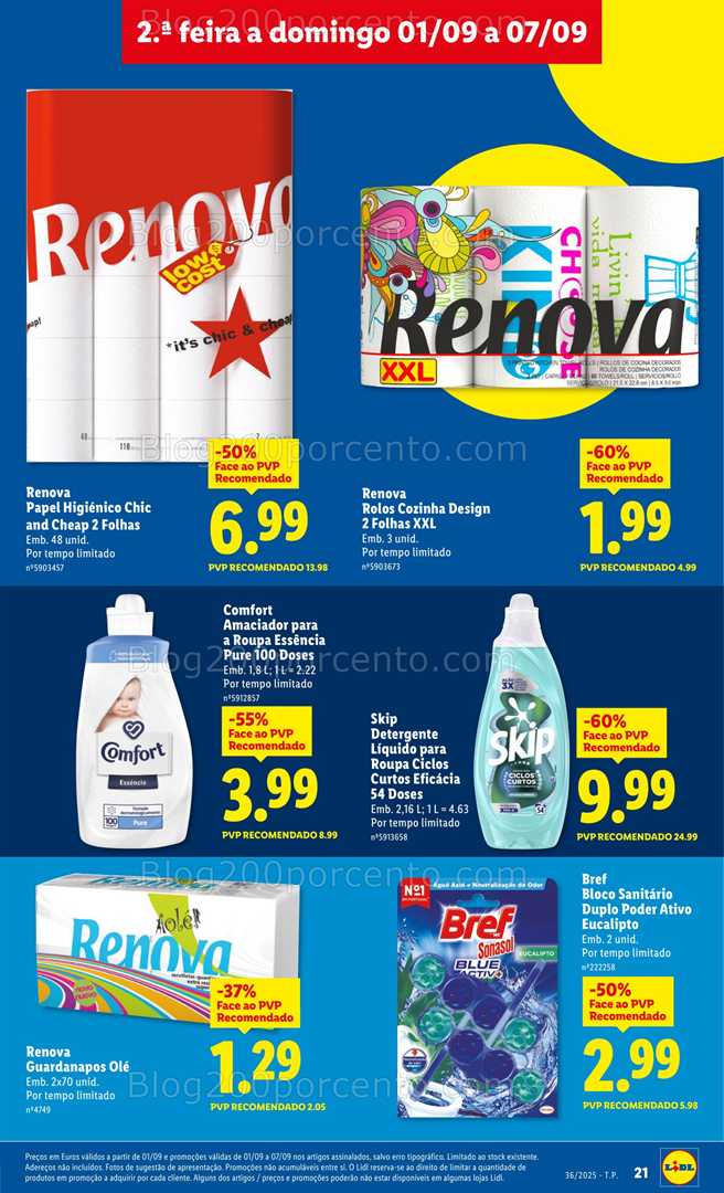 Antevisão Folheto LIDL Promoções de 1 a 7 setembro