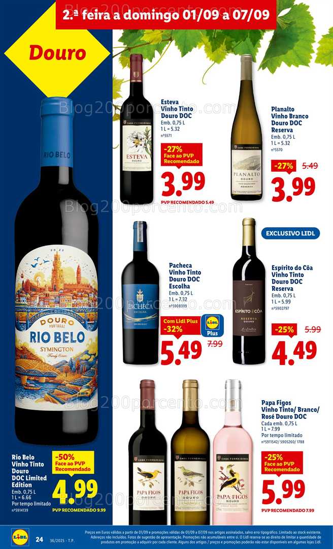 Antevisão Folheto LIDL Promoções de 1 a 7 setembro