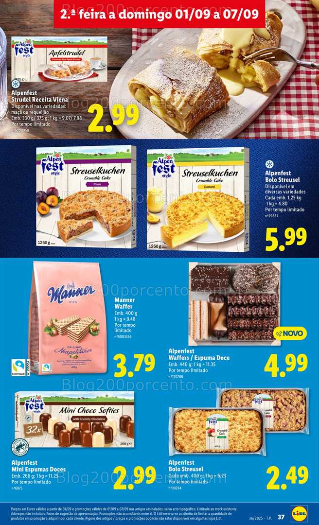 Antevisão Folheto LIDL Promoções de 1 a 7 setembro