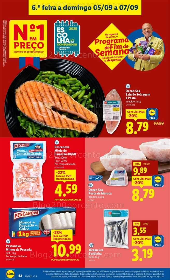 Antevisão Folheto LIDL Promoções de 1 a 7 setembro