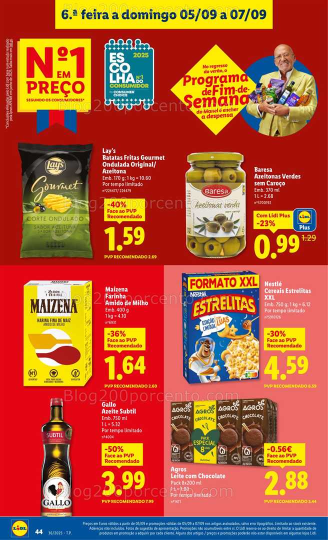 Antevisão Folheto LIDL Promoções de 1 a 7 setembro