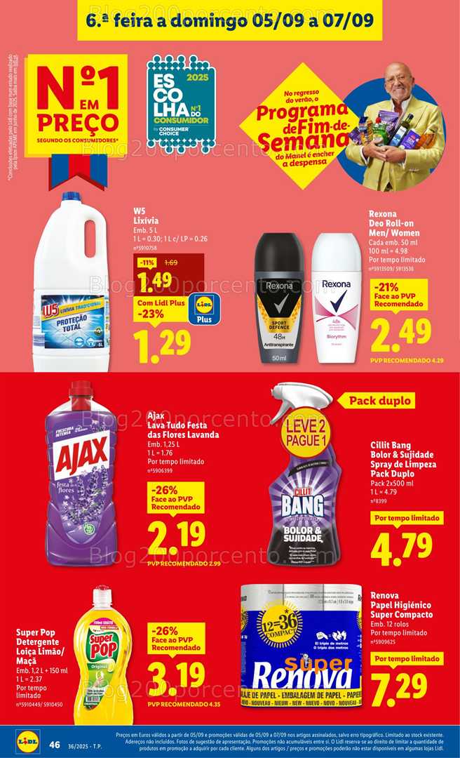 Antevisão Folheto LIDL Promoções de 1 a 7 setembro
