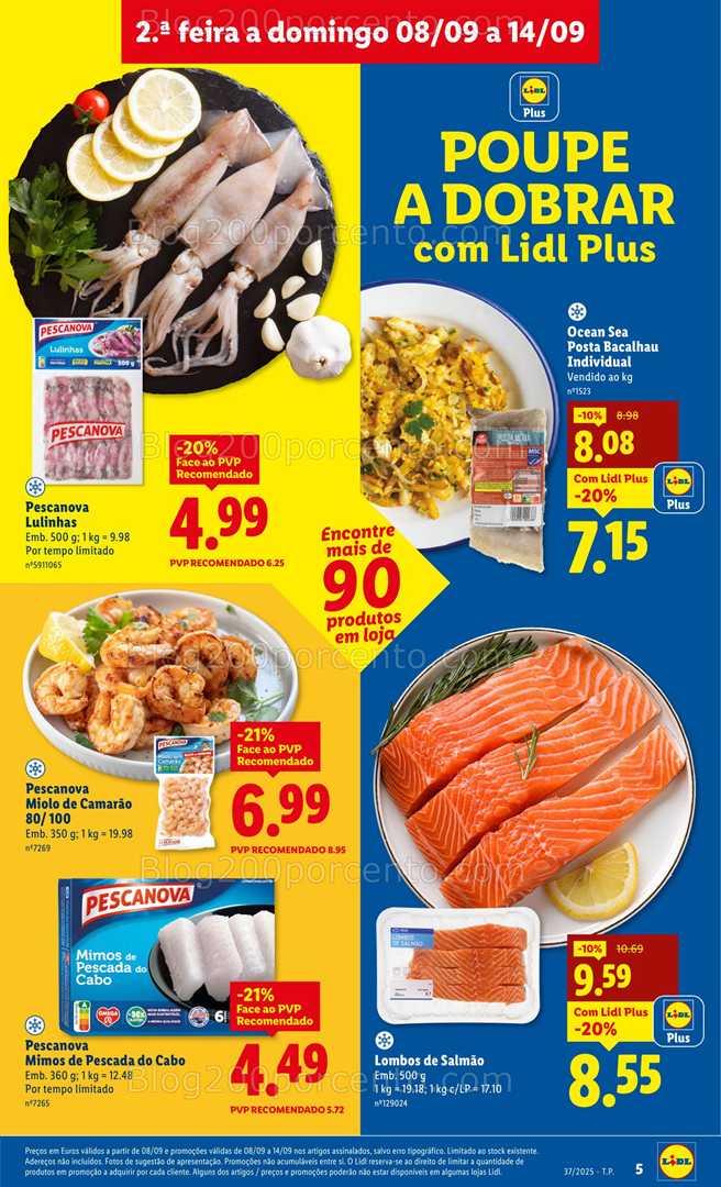 Antevisão Folheto LIDL Promoções a partir de 8 a 14 setembro - Edição Digital