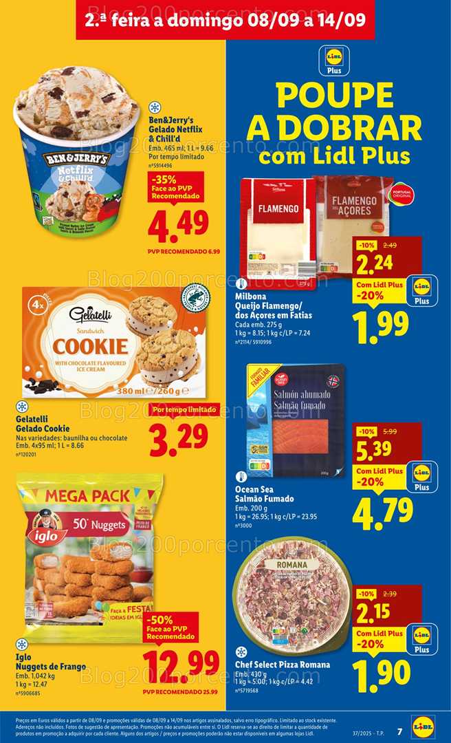 Antevisão Folheto LIDL Promoções a partir de 8 a 14 setembro - Edição Digital