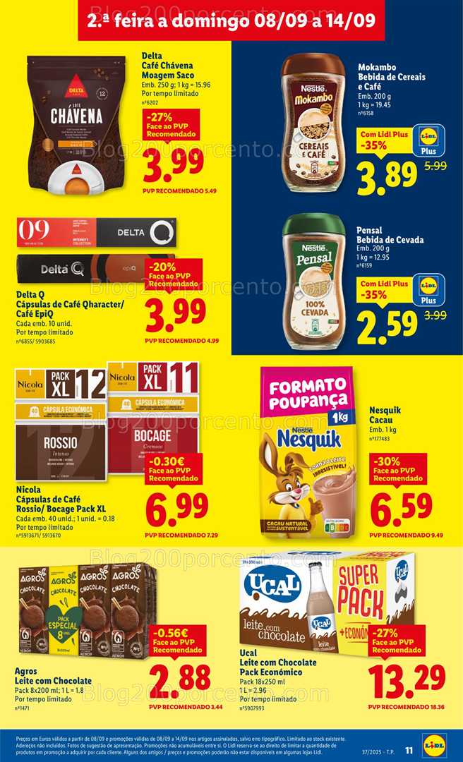 Antevisão Folheto LIDL Promoções a partir de 8 a 14 setembro - Edição Digital