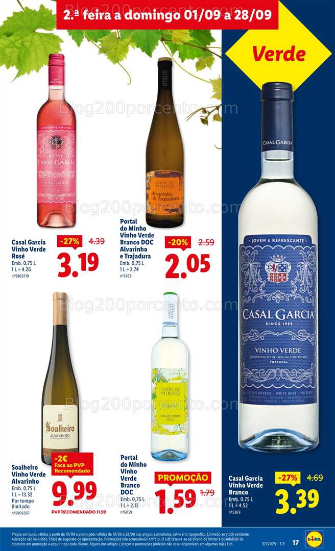 Antevisão Folheto LIDL Promoções a partir de 8 a 14 setembro - Edição Digital