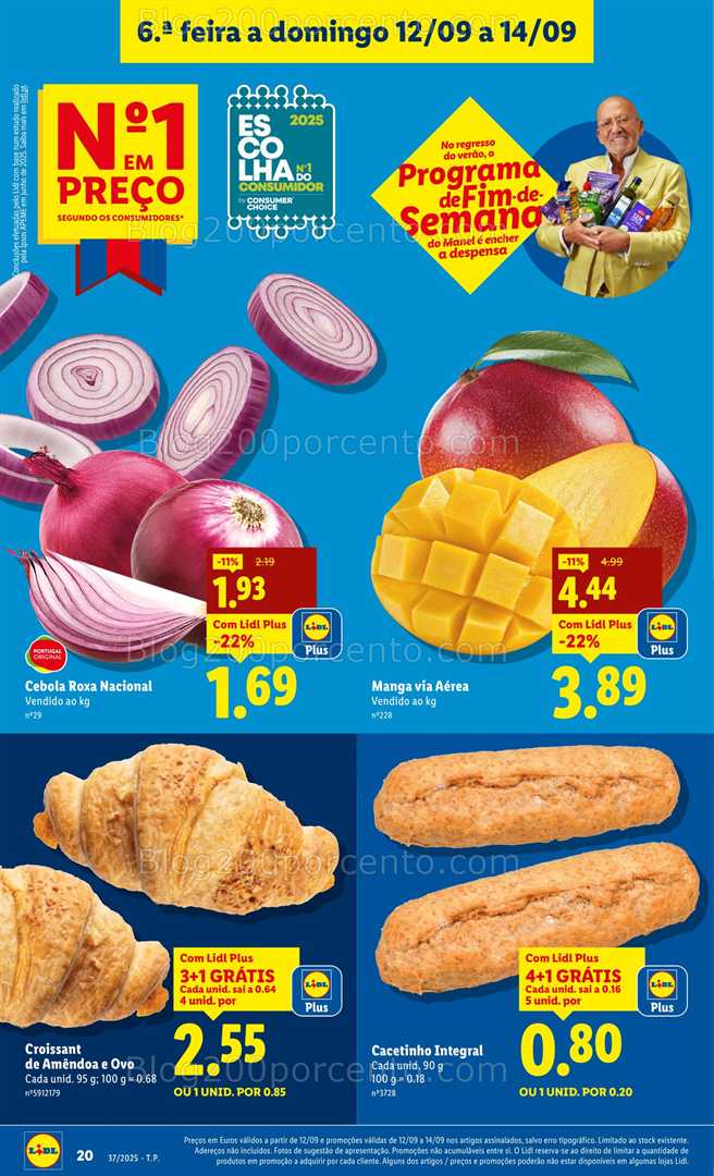 Antevisão Folheto LIDL Promoções a partir de 8 a 14 setembro - Edição Digital