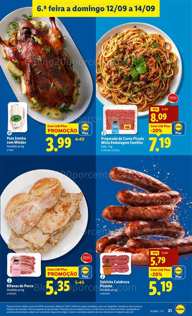 Antevisão Folheto LIDL Promoções a partir de 8 a 14 setembro - Edição Digital