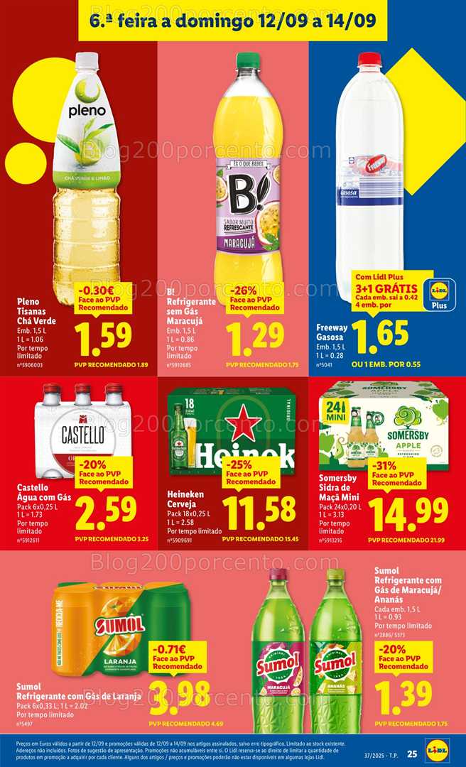 Antevisão Folheto LIDL Promoções a partir de 8 a 14 setembro - Edição Digital