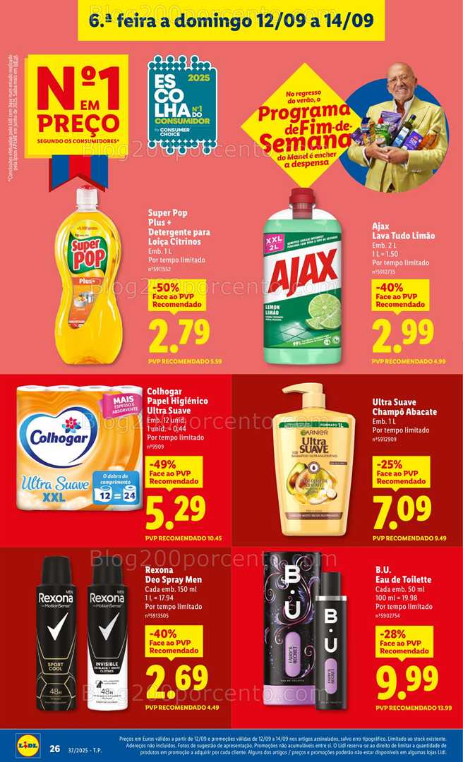 Antevisão Folheto LIDL Promoções a partir de 8 a 14 setembro - Edição Digital