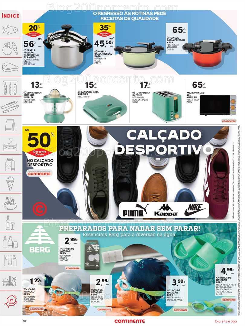 Antevisão Folheto CONTINENTE Regresso às Aulas Promoções de 2 a 8 setembro