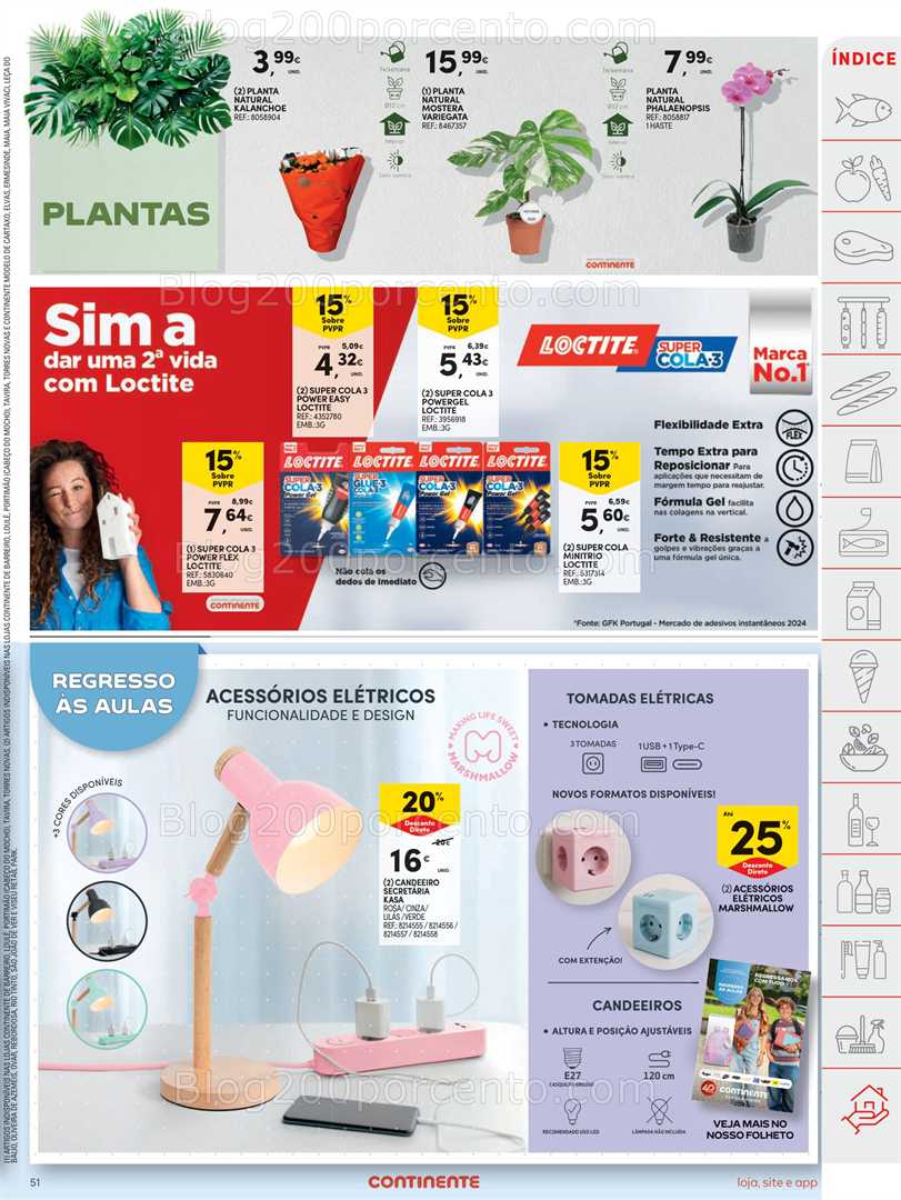 Antevisão Folheto CONTINENTE Regresso às Aulas Promoções de 2 a 8 setembro