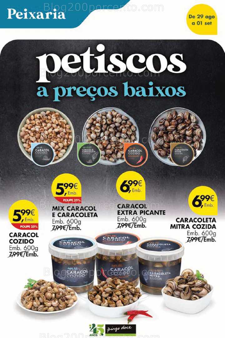 Antevisão Folheto PINGO DOCE Promoções só 30 agosto!