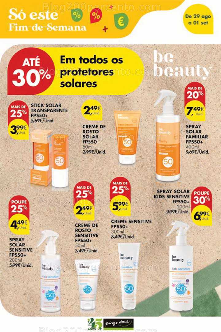 Antevisão Folheto PINGO DOCE Promoções só 30 agosto!