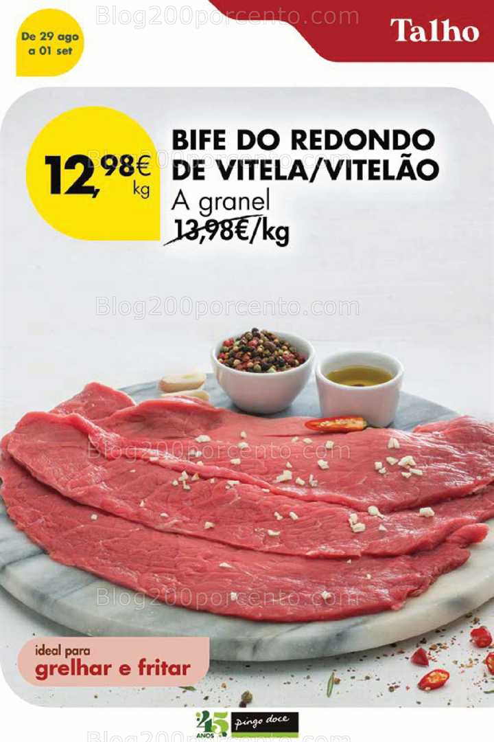 Antevisão Folheto PINGO DOCE Promoções Fim de Semana - 29 agosto a 1 setembro